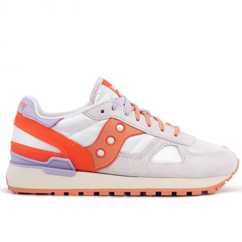 Scarpe Donna Saucony Sneakers Shadow Original White - Pink