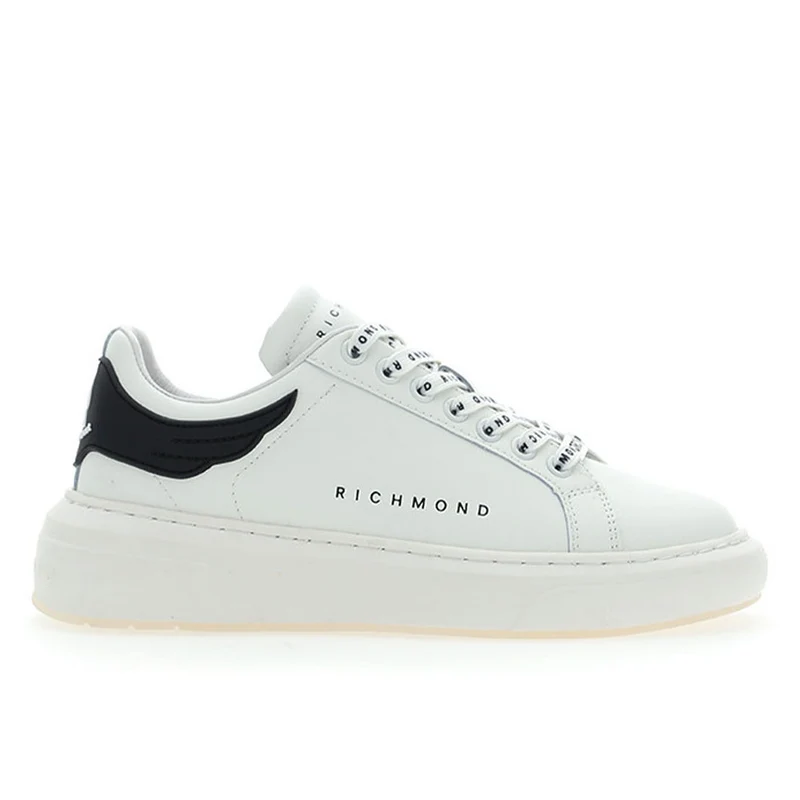 Scarpe Uomo JOHN RICHMOND Sneakers in Pelle Bianca - 14018