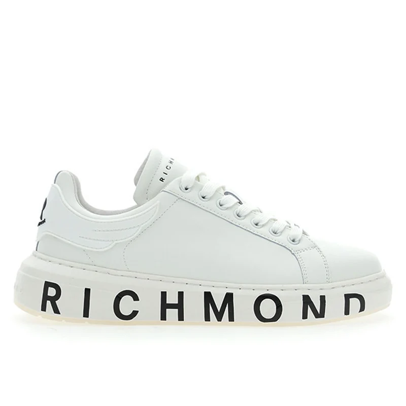 Scarpe Uomo JOHN RICHMOND Sneakers in Pelle Bianca - 14021