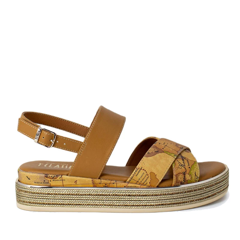 Scarpe Junior 1A Classe Alviero Martini Sandali stampa Geo Classic con Para in Corda 1190