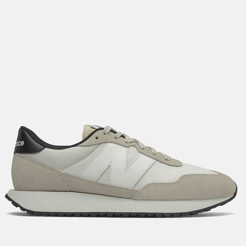 Scarpe Uomo NEW BALANCE Sneakers 237 in Suede e Ripstop colore Timberwolf e Sea Salt