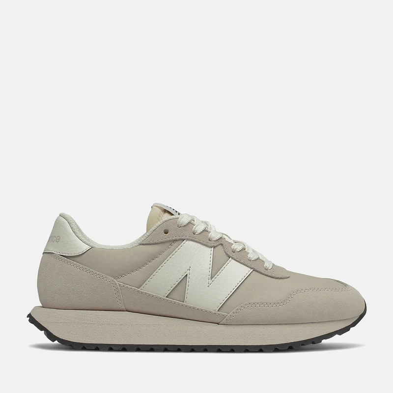 Scarpe Donna NEW BALANCE Sneakers 237 in Suede e Nylon colore Moonbeam e Sea Salt