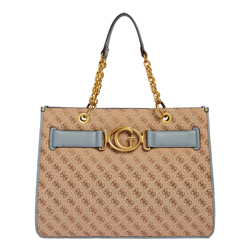 Borsa Donna a Spalla GUESS linea Aileen colore Denim