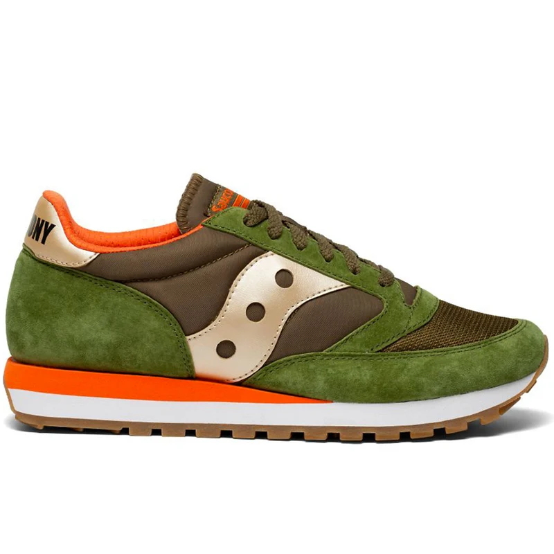 Scarpe Uomo Saucony Sneakers Jazz 81 NM Green - Orange