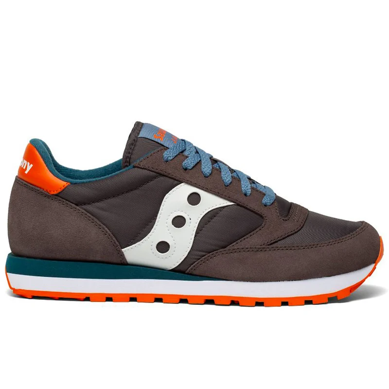 Scarpe Uomo Saucony Sneakers Jazz Original Grey - Teal