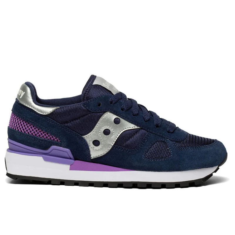 Scarpe Donna Saucony Sneakers Shadow Original Navy - Purple