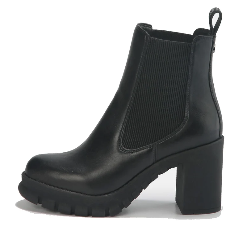 Scarpe BUFFALO Stivali Vegan con Tacco linea Serlina colore Nero