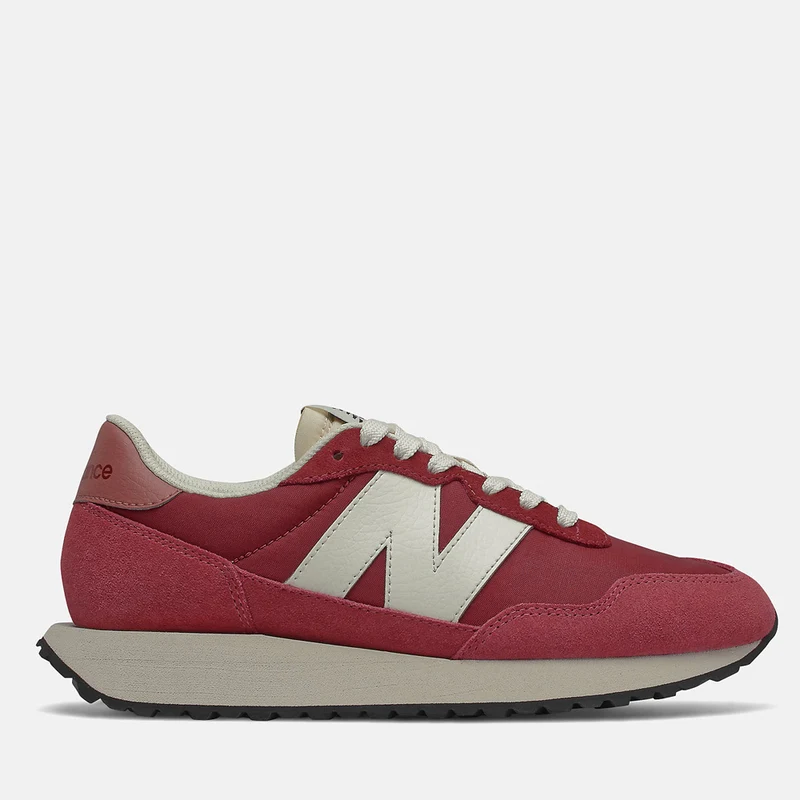 Scarpe Donna NEW BALANCE Sneakers 237 in Suede e Nylon colore Deep Earth Red e Earth Red