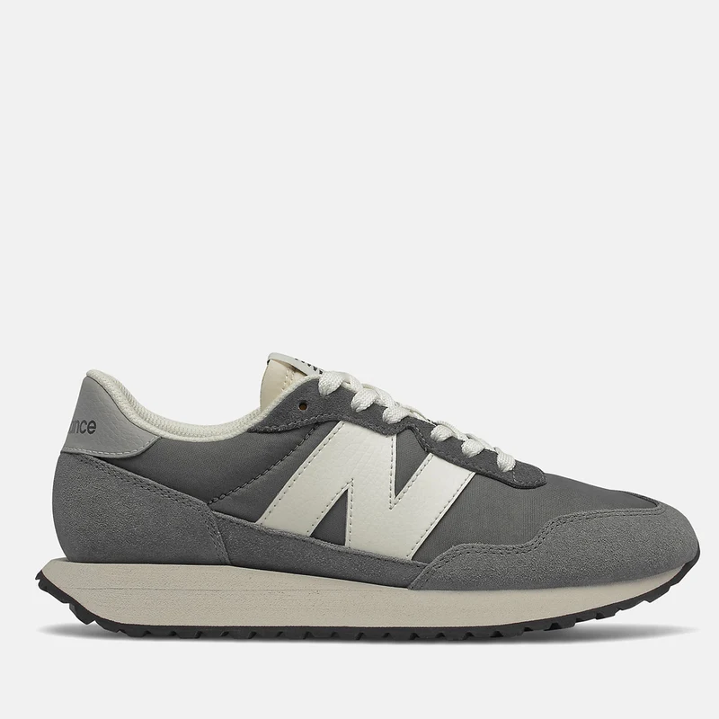 Scarpe Donna NEW BALANCE Sneakers 237 in Suede e Nylon colore Magnet e Castlerock