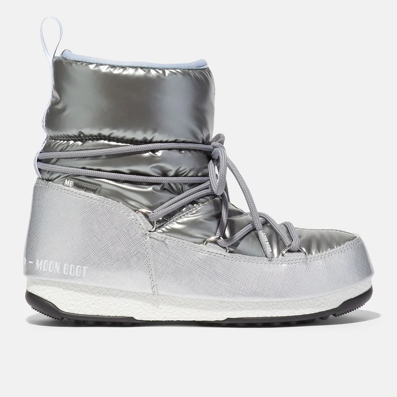 Stivali da Neve Donna MOON BOOT Protecht Low Pillow Colore Argento