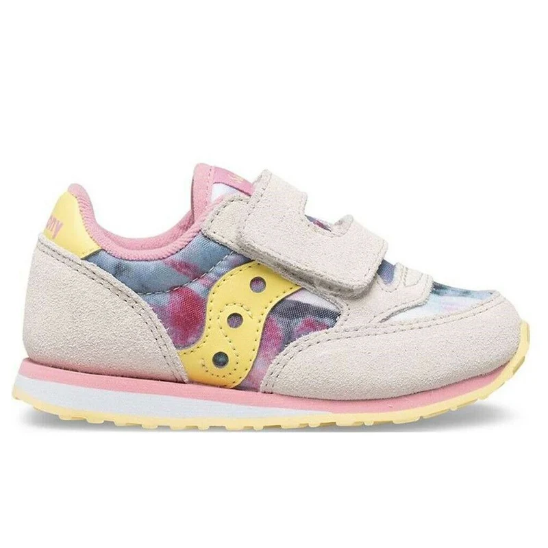 Scarpe Bambino Saucony Baby Jazz HL White - Pink Multi