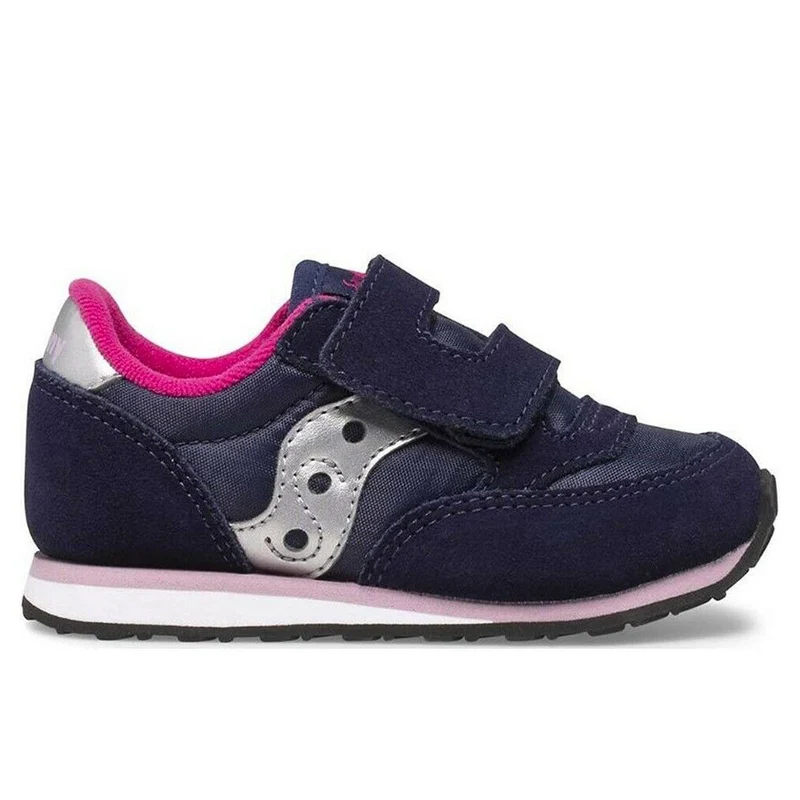 Scarpe Bambino Saucony Baby Jazz HL Navy - Pink