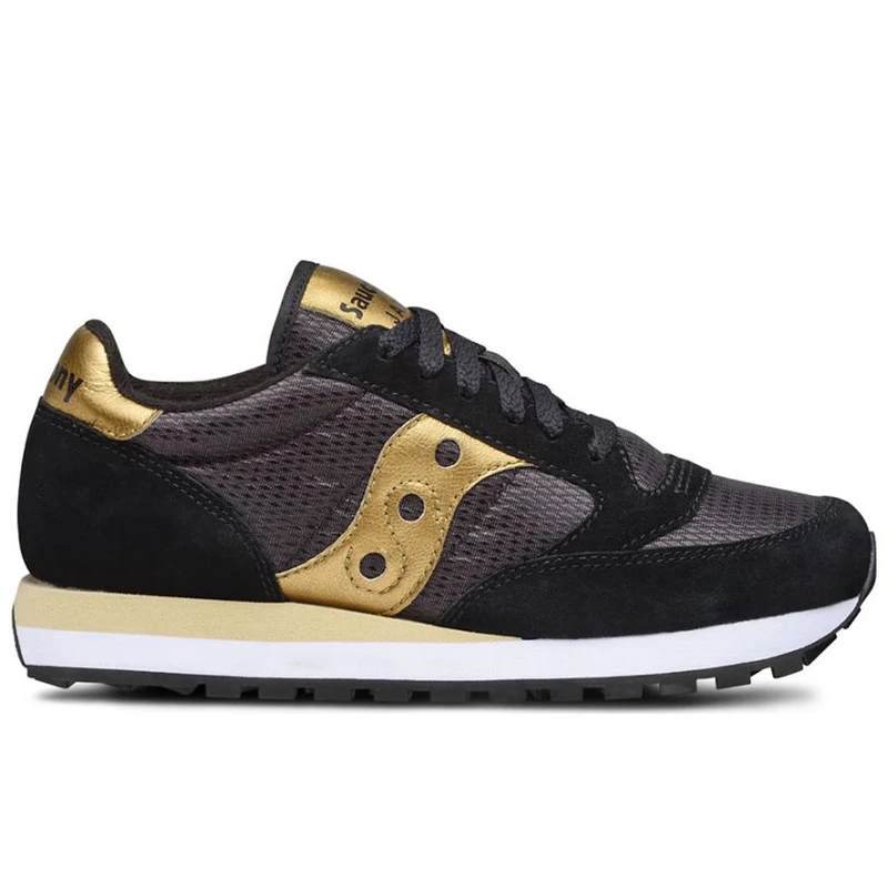 Scarpe Donna Saucony Sneakers Jazz Original Black- Gold