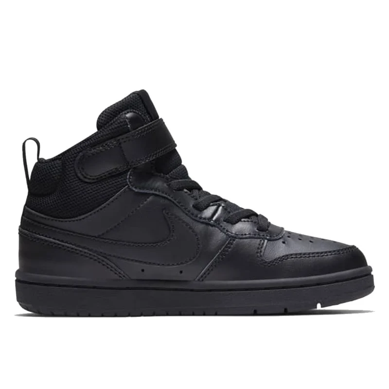 Scarpe Bambino NIKE Sneakers Alta linea Nike Court Borough Mid colore Nero