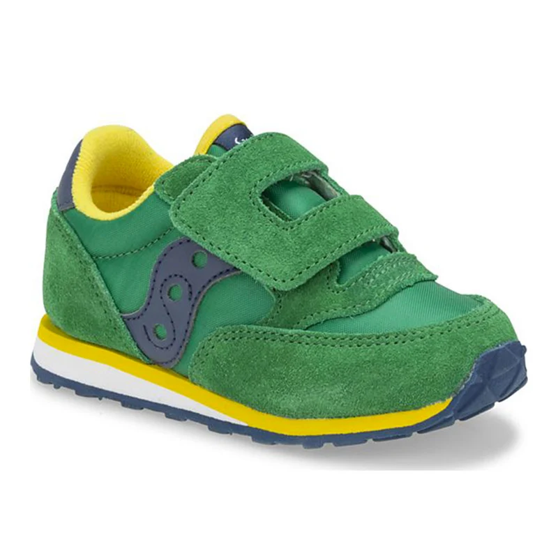 Scarpe Bambino Saucony Baby Jazz HL Green - Yellow - Blue- SL263377