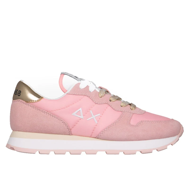 Scarpe Donna Sun68 Sneakers Ally Solid Nylon Rosa