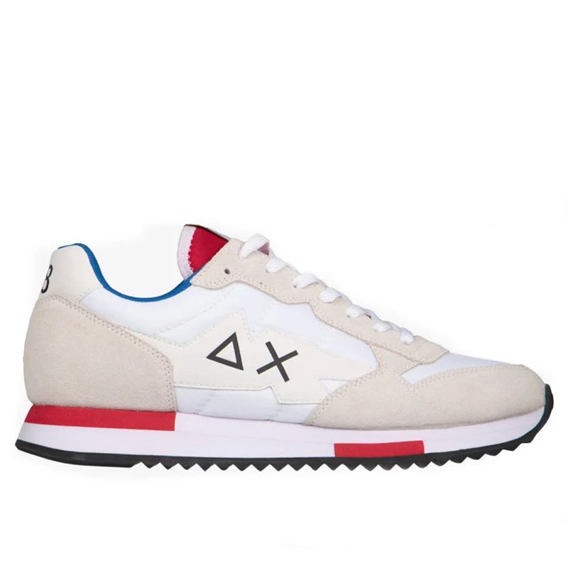 Scarpe Uomo Sun68 Sneakers Niki Solid colore Bianco Z31118-01