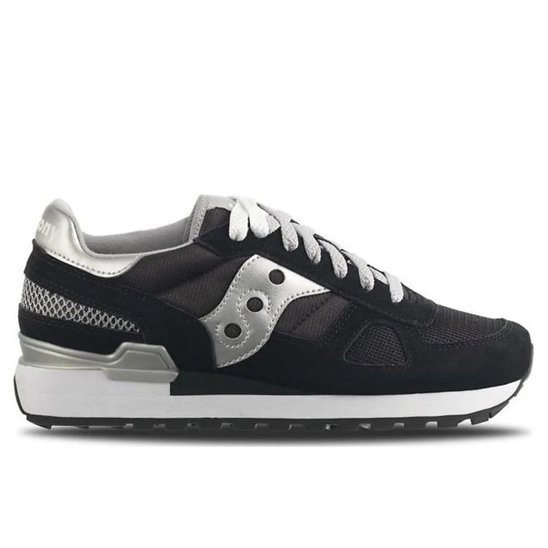Scarpe Donna Saucony Sneakers Shadow Original Nero - Silver