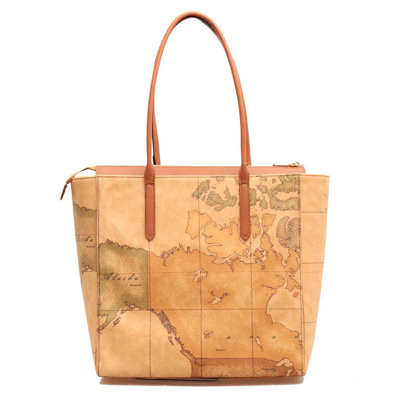 Borsa Donna Shopping Verticale 1A Classe Alviero Martini linea Geo Classic D086