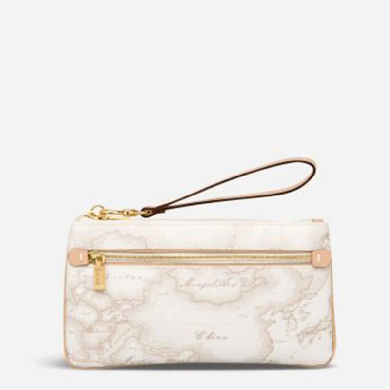 Pochette a Mano 1A Classe Alviero Martini linea Geo White M026